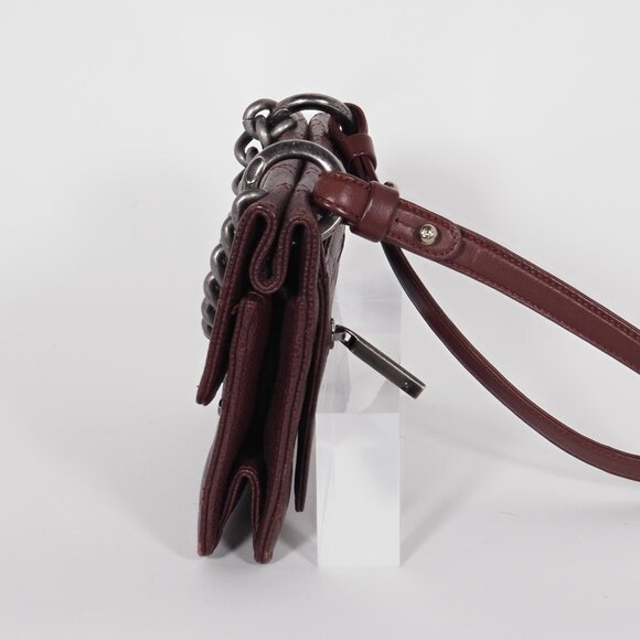 Chanel Quilted Burgundy Caviar Medium Retro Class Flap Bag - Picture 3 of 16